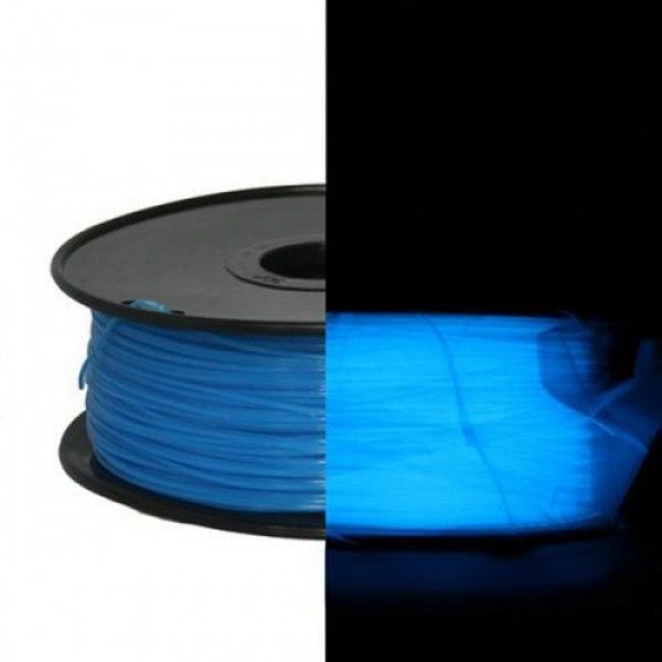 3D FILAMENT CM 1,75 mm ABS sötétben világító Glow-in-Dark kék 1000g 1kg