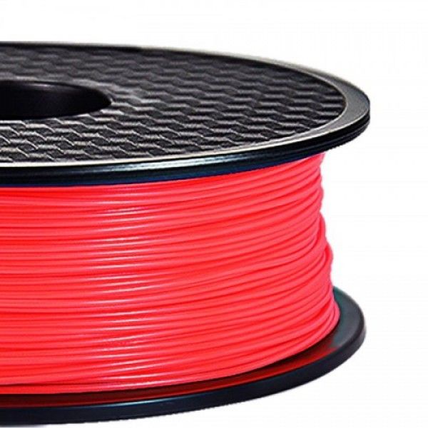 3D FILAMENT CM 1,75 mm ABS  sötétben világító Glow-in-Dark piros 1000g 1kg