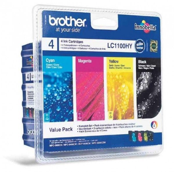 Brother LC1100HYBKCMY tinta csomag (Eredeti)