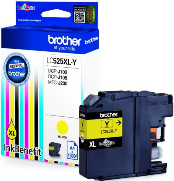 Brother LC525XLY tintapatron (Eredeti)