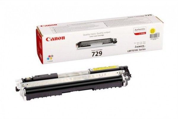 Canon CRG729 Toner Yellow 1K 7010
