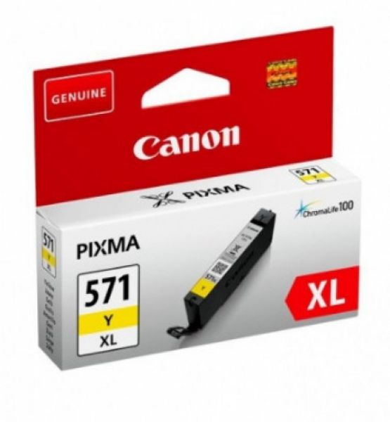 Canon CLI571XL Patron Yellow