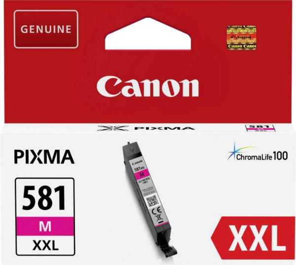 Canon CLI581XXL Patron Magenta /eredeti/