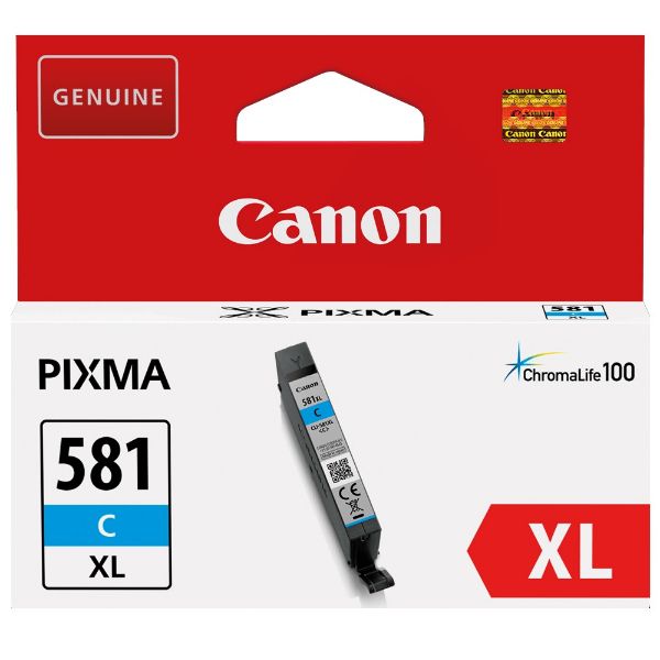 Canon CLI581XL Patron Cyan /eredeti/