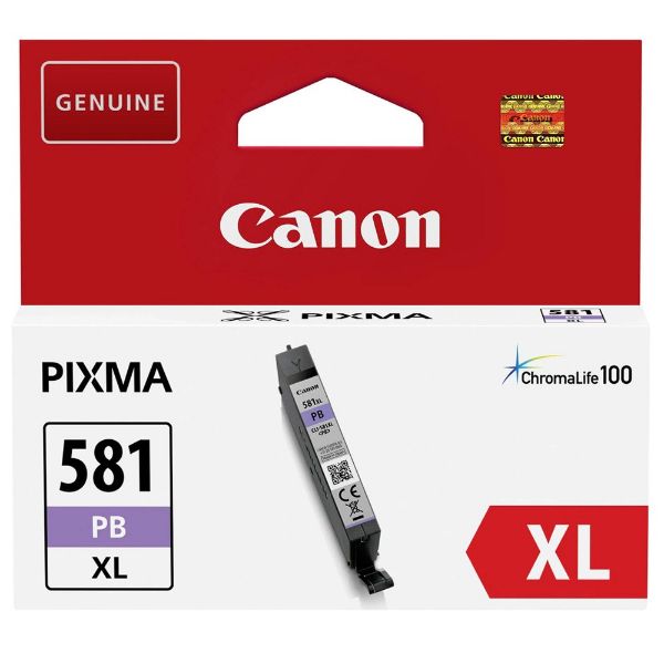 Canon CLI581XL Patron Blue Photo /eredeti/