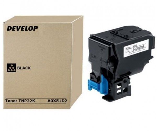 Develop ineo+35 Toner Black TNP22K /Eredeti/