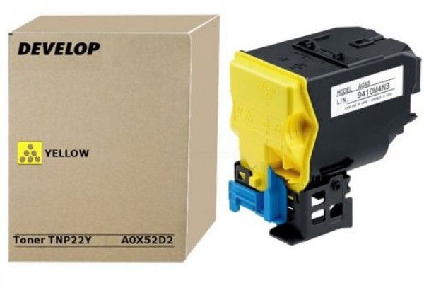 Develop ineo+35 Toner Yellow TNP22Y /Eredeti/