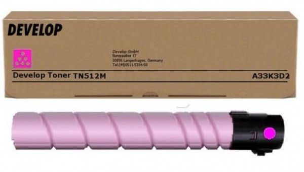 Develop ineo+454/+554 Toner Magenta TN512 (Eredeti)