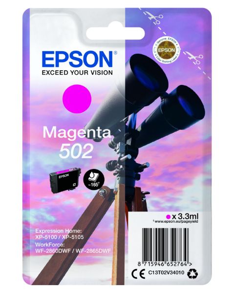 Epson T02V3 Patron Magenta 3,3ml (Eredeti)