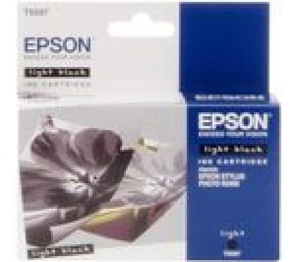 Epson T0597 Patron Light Black 13ml (Eredeti)