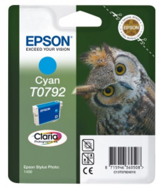 Epson T0792 Patron Cyan 11ml (Eredeti)