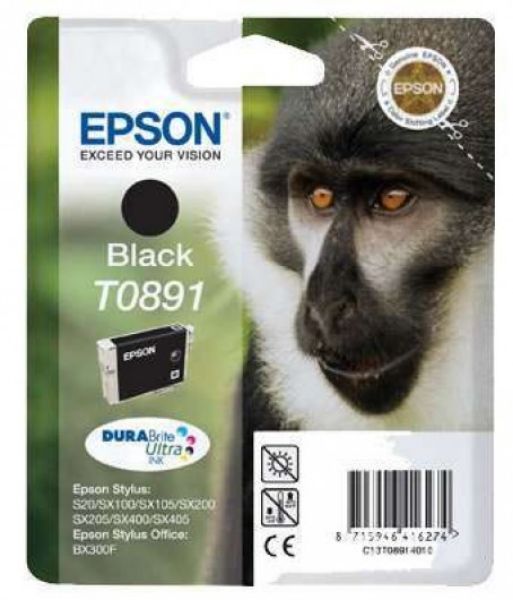 Epson T0891 Patron Black 5,8ml (Eredeti)