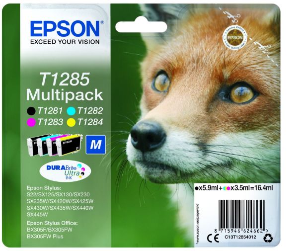 Epson T1285 Multipack Standard capacity patronok (Eredeti)