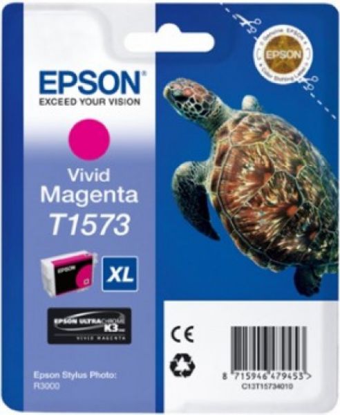 Epson T1573 Patron Magenta 26ml (Eredeti)