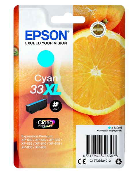 Epson T3362 Patron Cyan 8,9ml (Eredeti)