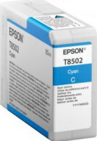 Epson T8502 Patron Cyan 80 ml /original/