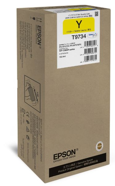 Epson T9734 Patron Yellow 22K (Eredeti)