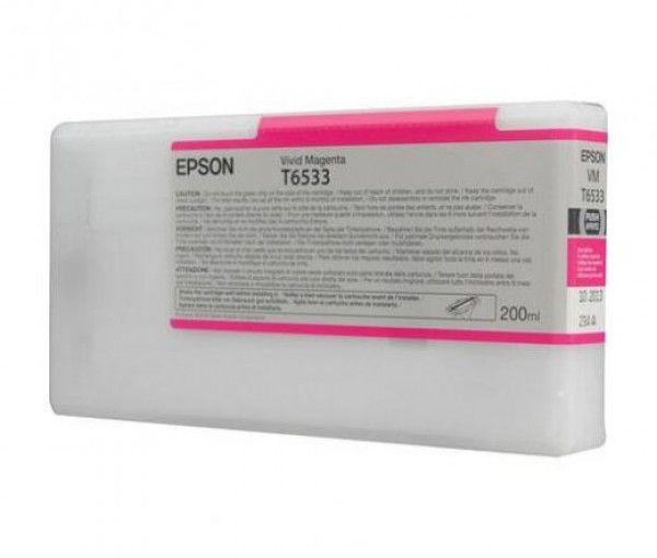 Epson T6533 Patron Magenta 200ml (Eredeti)