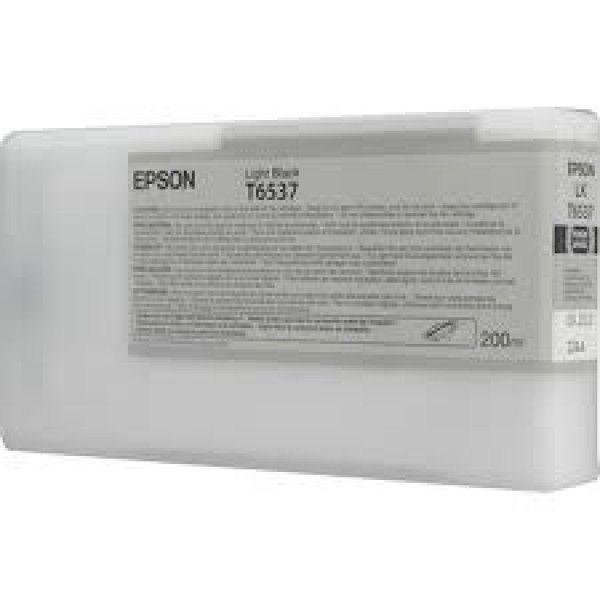 Epson T6537 Patron Light Black 200ml (Eredeti)