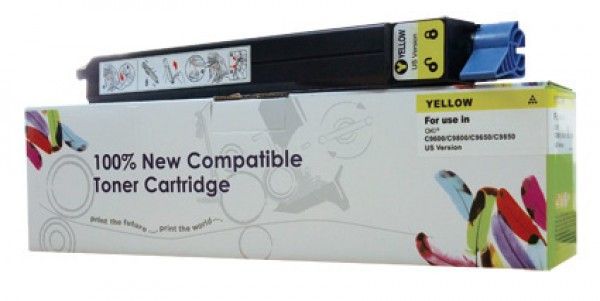 OKI C9600 Cartridge Yellow 15K (New Build) CartridgeWeb