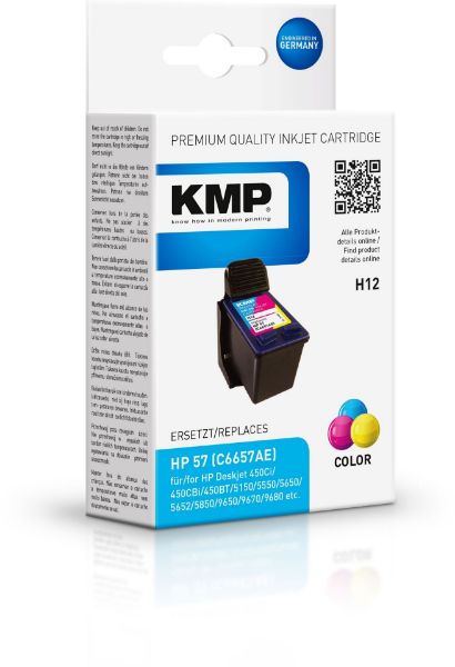 HP C6657A Color No.57 KMP (For Use)