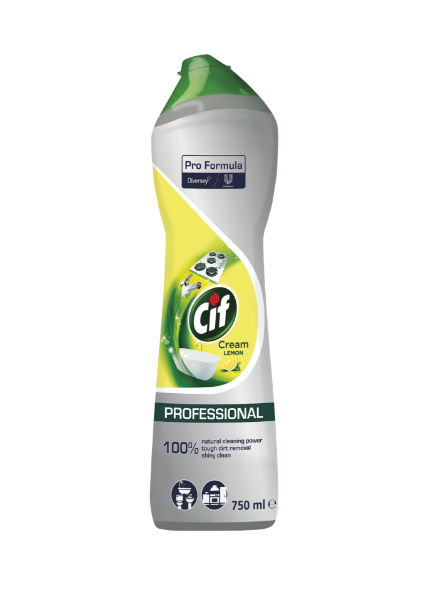 Cif Professional Cream folyékony súrolószer 750ml (Lemon)