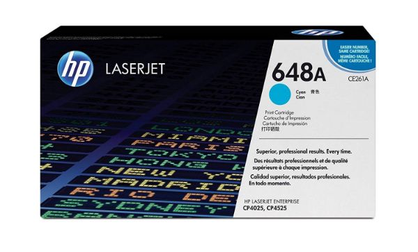 HP CE261A Toner Cyan 11k No.648A (Eredeti)