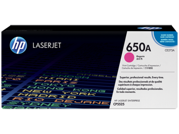 HP CE273A Toner Magenta 15k No.650A (Eredeti)