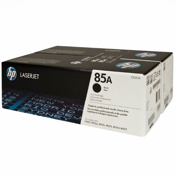 HP CE285AD Toner Black 2x1,6k No.85 (Eredeti)