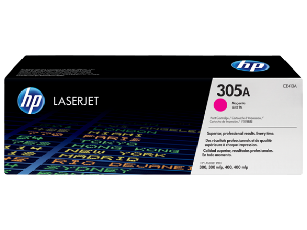 HP CE413A Toner Magenta 2,6k No.305A (Eredeti)