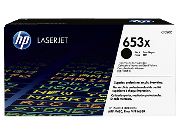 HP CF320X Toner H.Yield Bk 21k No.653X (Eredeti)