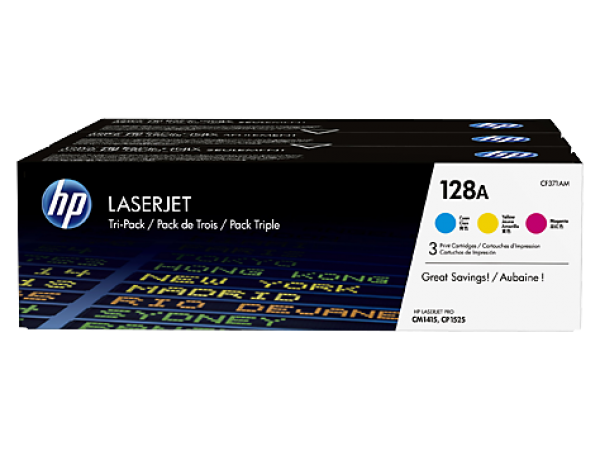 HP CF371AM multipack 1,3k No.128A (Eredeti)