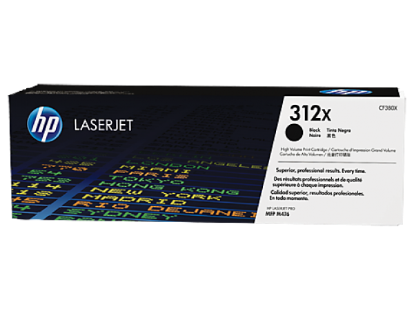 HP CF380X Toner Black 4,4k No.312X (Eredeti)