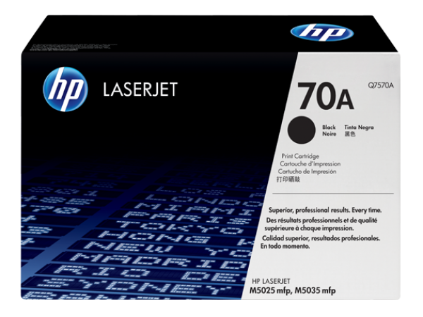 HP Q7570A Toner Black 15k No.70A (Eredeti)