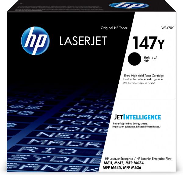 HP W1470Y Toner Black 42k No.147Y (Eredeti)