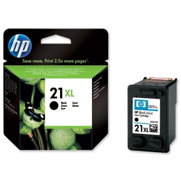 HP C9351CE Patron Black No.21XL (Eredeti)