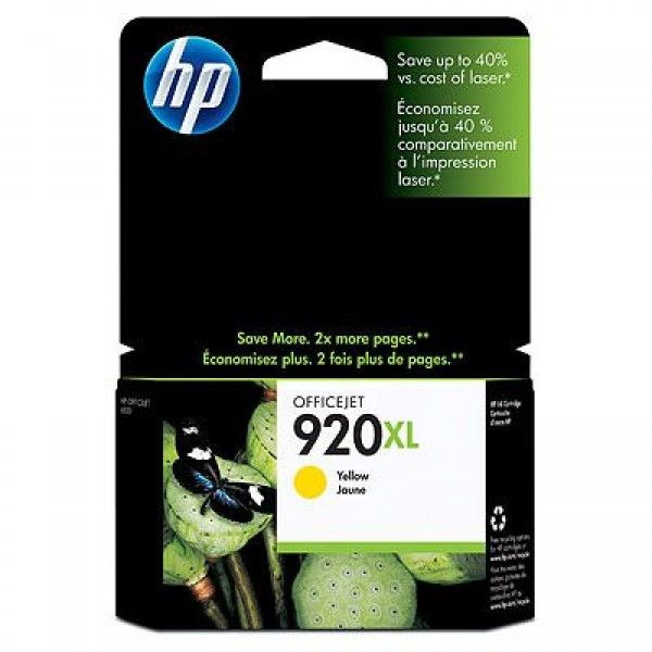 HP CD974AE Patron Yellow No.920XL (Eredeti)