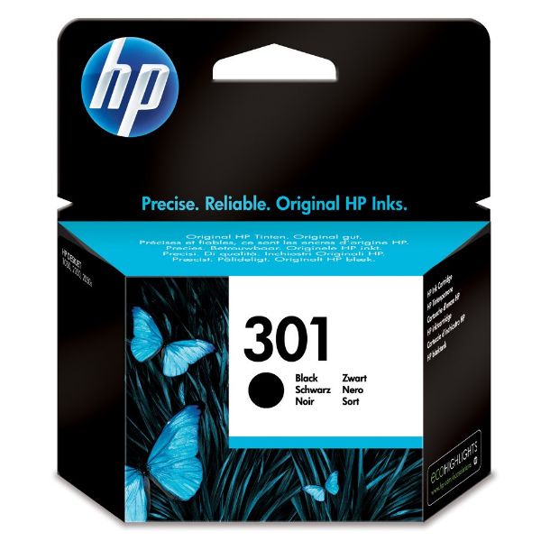 HP CH561EE patron Black No.301 (Eredeti)