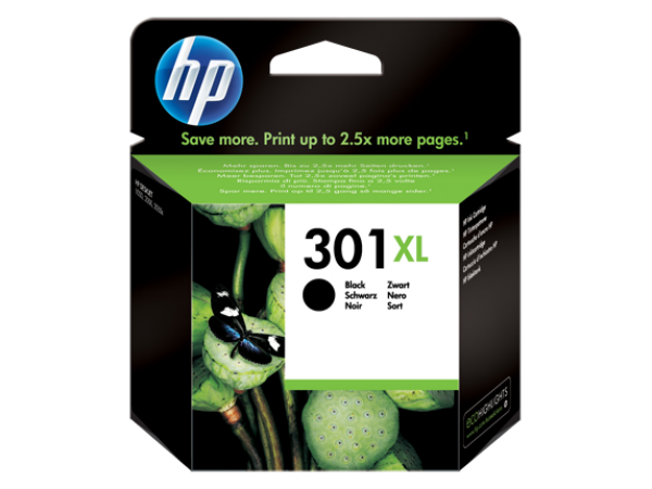 HP CH563EE Patron Black No.301 XL (Eredeti)