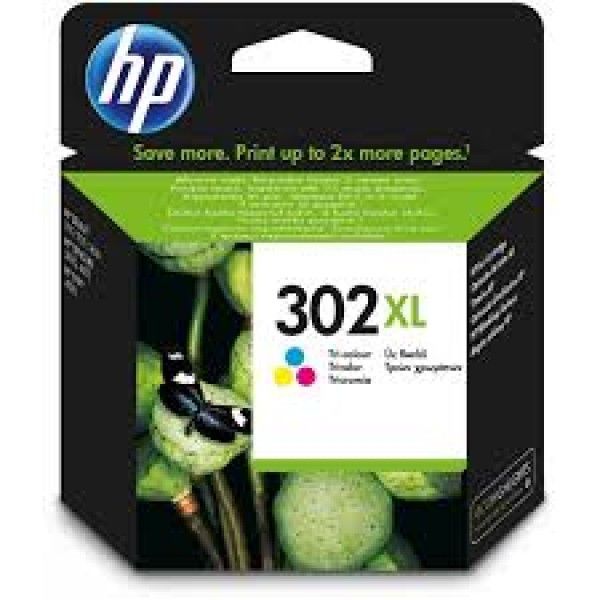 HP F6U67AE Pat Tri-Color No.302XL (Eredeti)