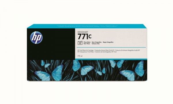 HP B6Y13A Patron Ph.Bk 775ml No.771 (Eredeti)