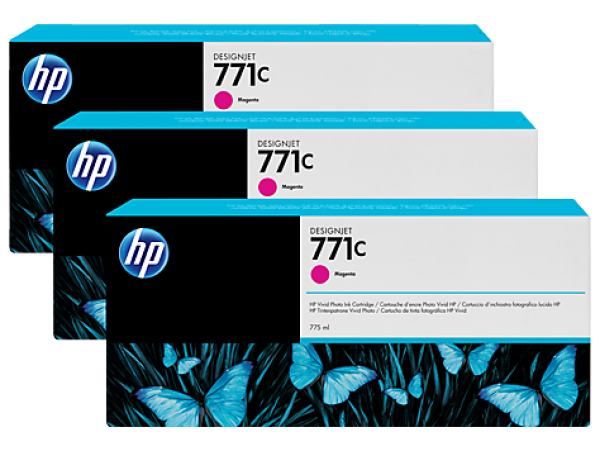 HP B6Y33A Patron Magenta 775ml No.771C (Eredeti)