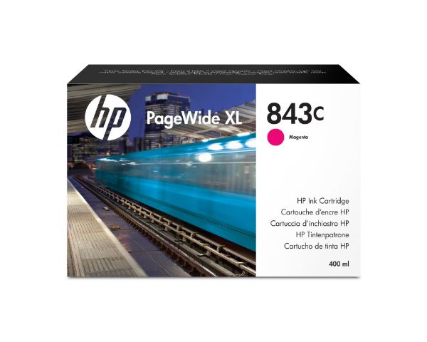 HP C1Q67A Patron Magenta 400ml No.843C (Eredeti)