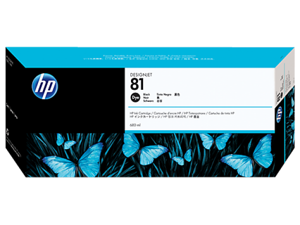 HP C4930A Patron Black 680ml No.81 (Eredeti)