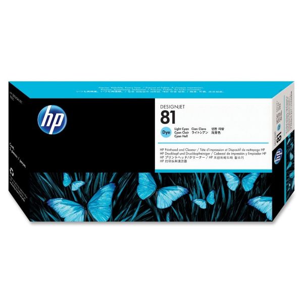 HP C4954A Pr.head L.Cyan No.81 (Eredeti)