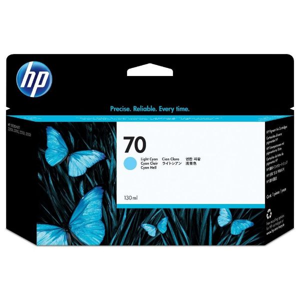 HP C9390A Patron Light Cy 130ml No.70 (Eredeti)