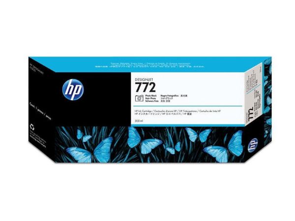 HP CN633A Patron Photo Bk 300ml No.772 (Eredeti)