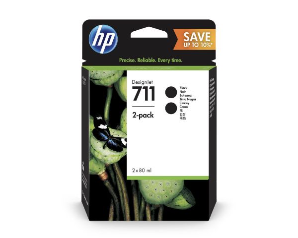 HP P2V31A Patron Black 80ml No.711 2pack