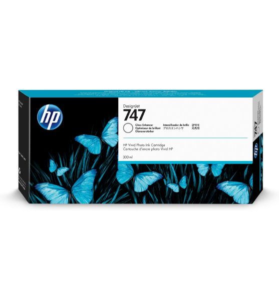 HP P2V87A Patron Gloss Enhancer Cartridge 300ml No.747 (Eredeti)