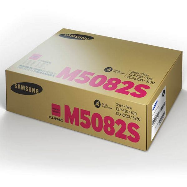 Samsung CLP 620/670A Magenta Toner 2K  CLT-M5082S/ELS (SU323A) (Eredeti)